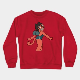 Cute Little Devil Girl Crewneck Sweatshirt